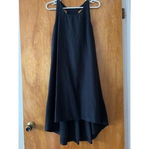 Banana Republic Linen Black Dress